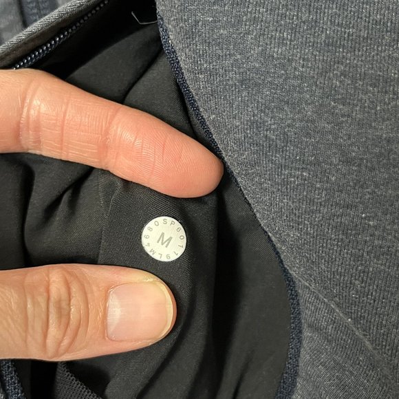 Lululemon City Sweat Full Zip Hoodie - Men's Size M - Blue - Picture 4 of 11